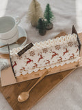 Bûche Neige de Noël