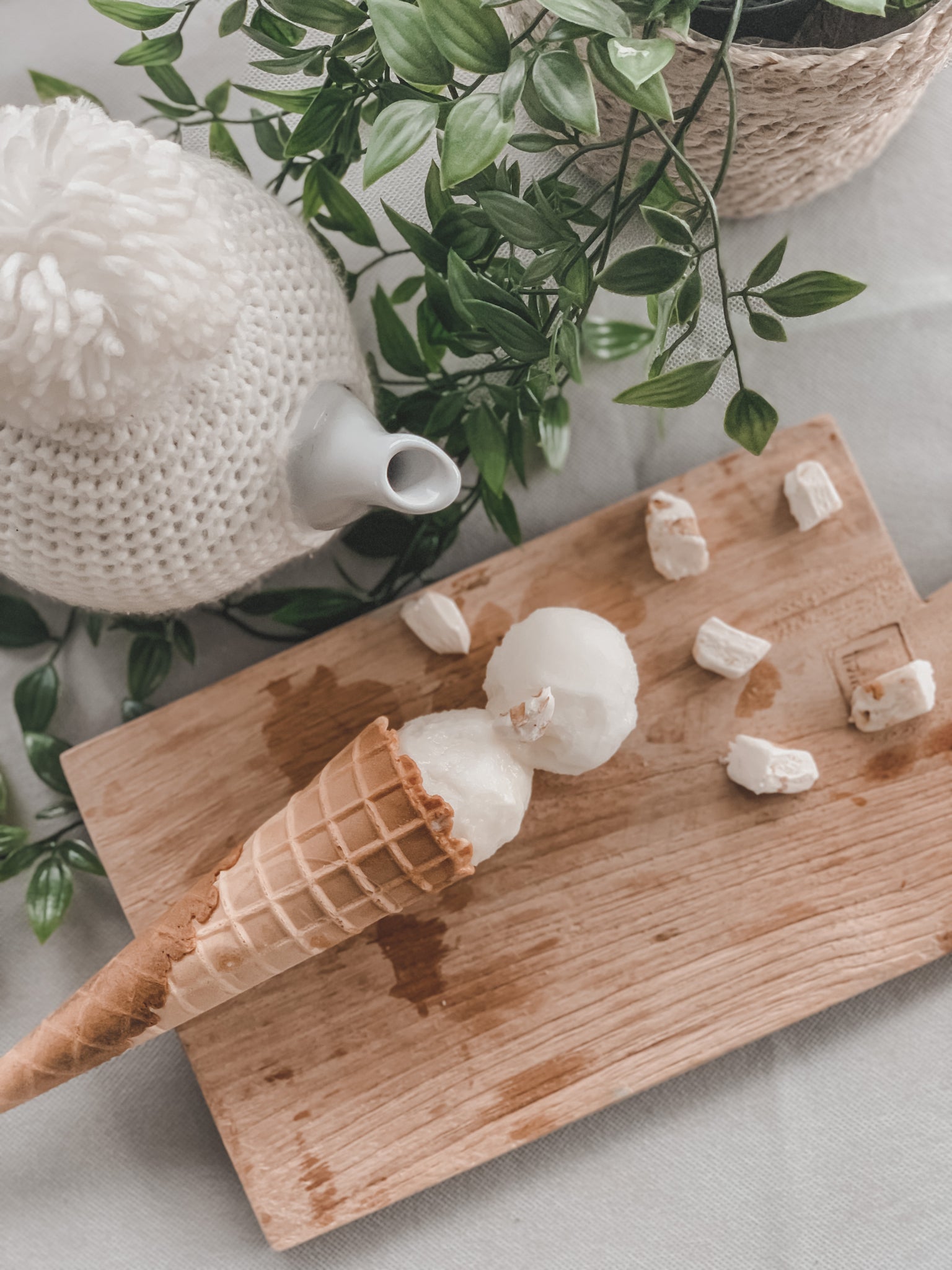 Nougat Roomijs