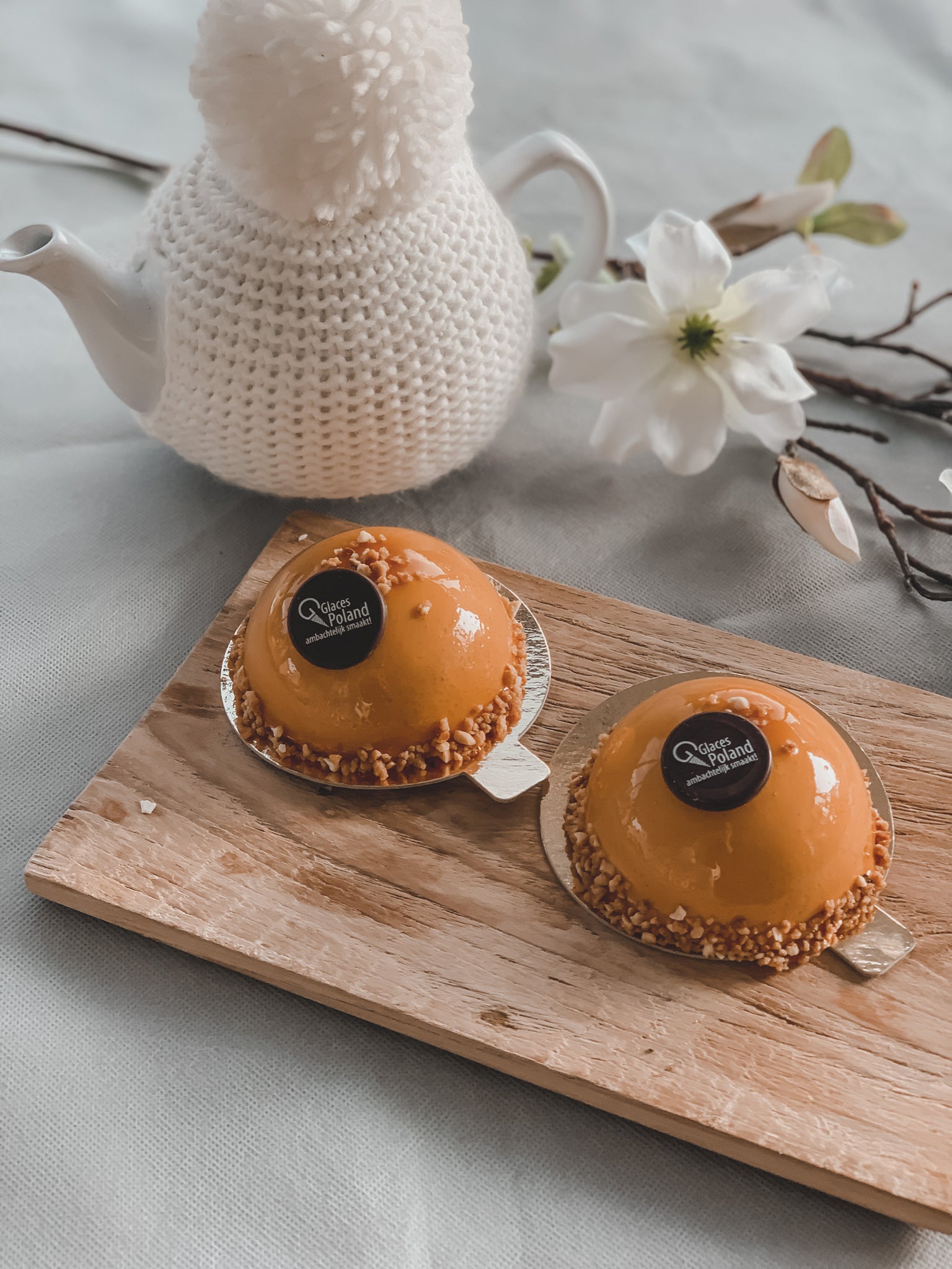 Ijsbombe karamel/crème brulée